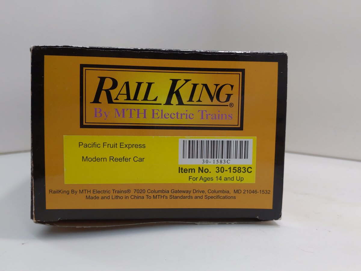 MTH 30-1583C O Modern Pacific Fruit Express Reefer Car #46718 LN/Box