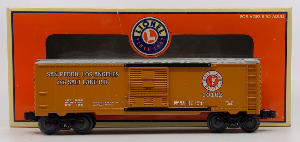 Lionel 6-52253 O Gauge TTOS 2002 Salt Lake Route Boxcar #10102 LN/Box