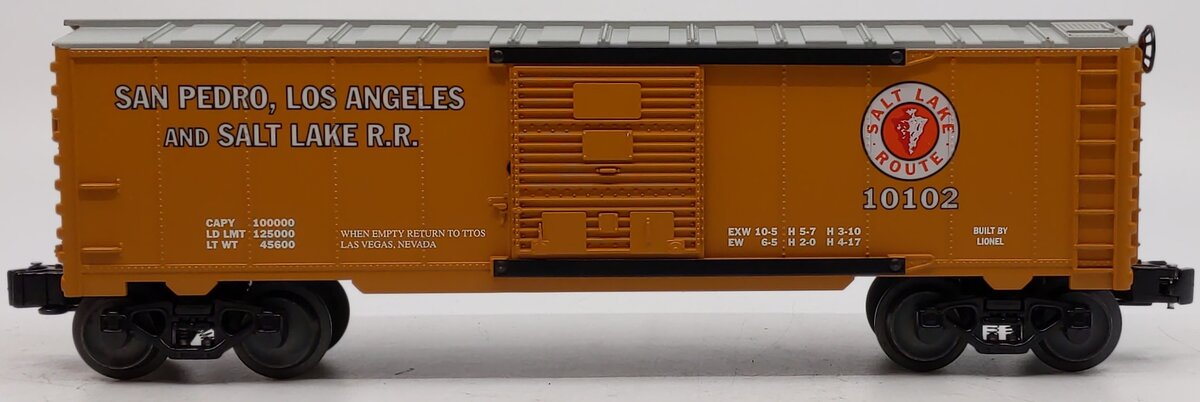 Lionel 6-52253 O Gauge TTOS 2002 Salt Lake Route Boxcar #10102 LN/Box