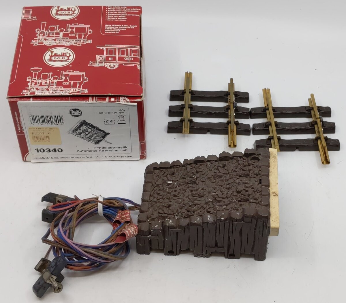 LGB 0090 G Gauge Shuttle Automatic Reverse Bumper EX/Box