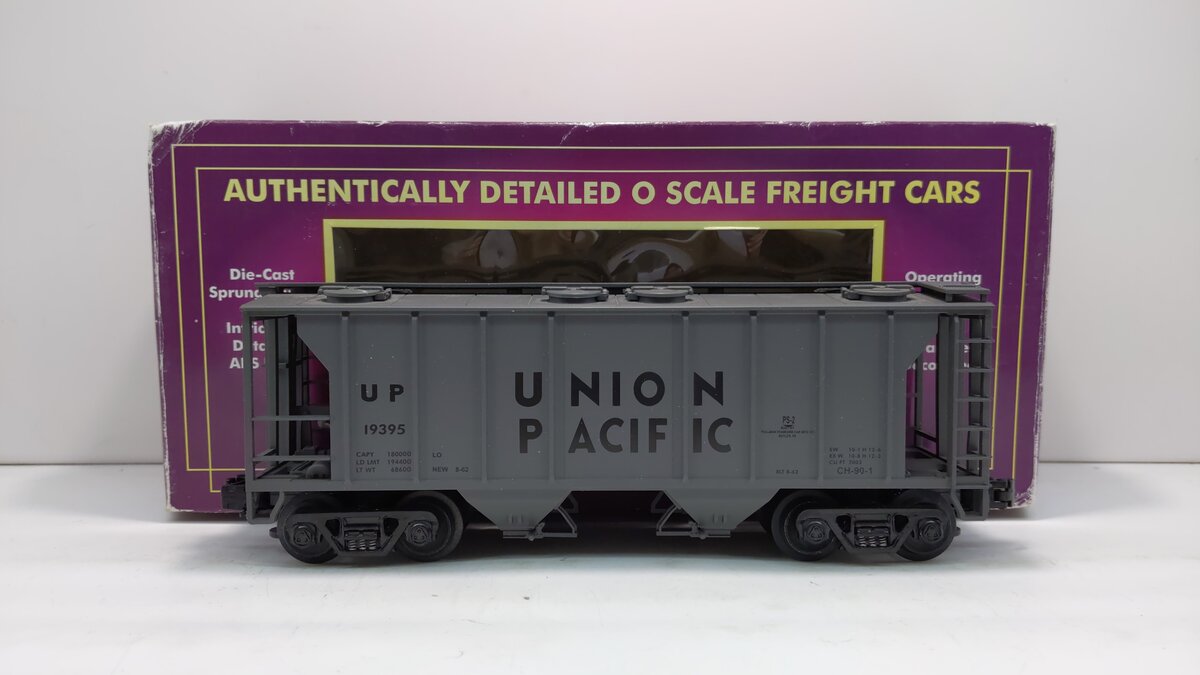MTH 20-97101 O Gauge Union Pacific PS-2 Hopper #19395 LN/Box