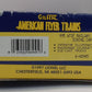 American Flyer 6-48945 S Scale ATSF Railway Concho Dining Car LN/Box