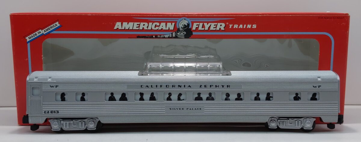 American Flyer 6-48929 S Western Pacific California Zephyr Vista Dome Car NIB