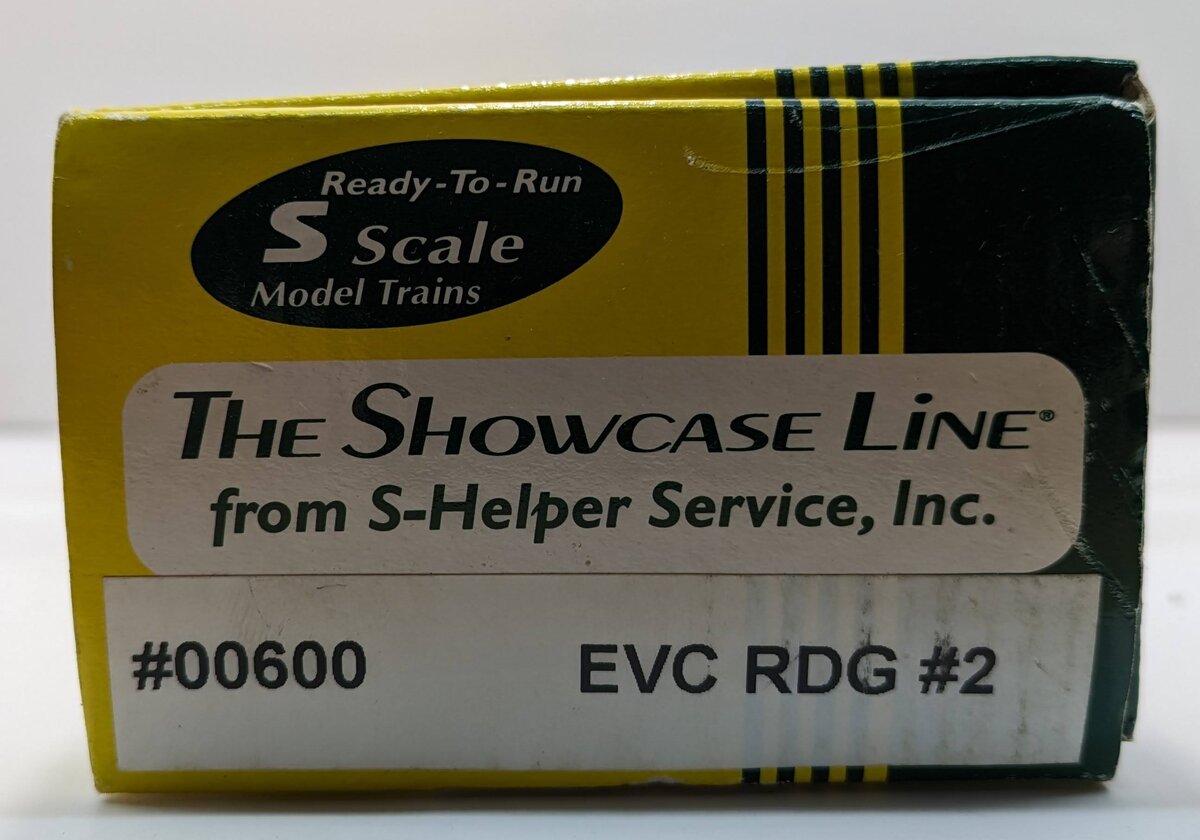 S-Helper 00600 S Scale Reading Extended Vision Cupola Caboose #94106 LN/Box