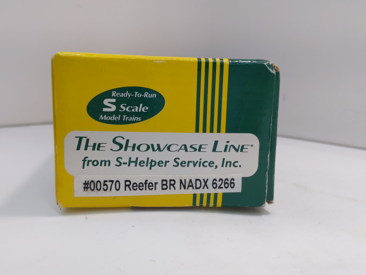 S-Helper 00570 S Guage Baby Ruth NADX Reefer Car #6266 LN/Box