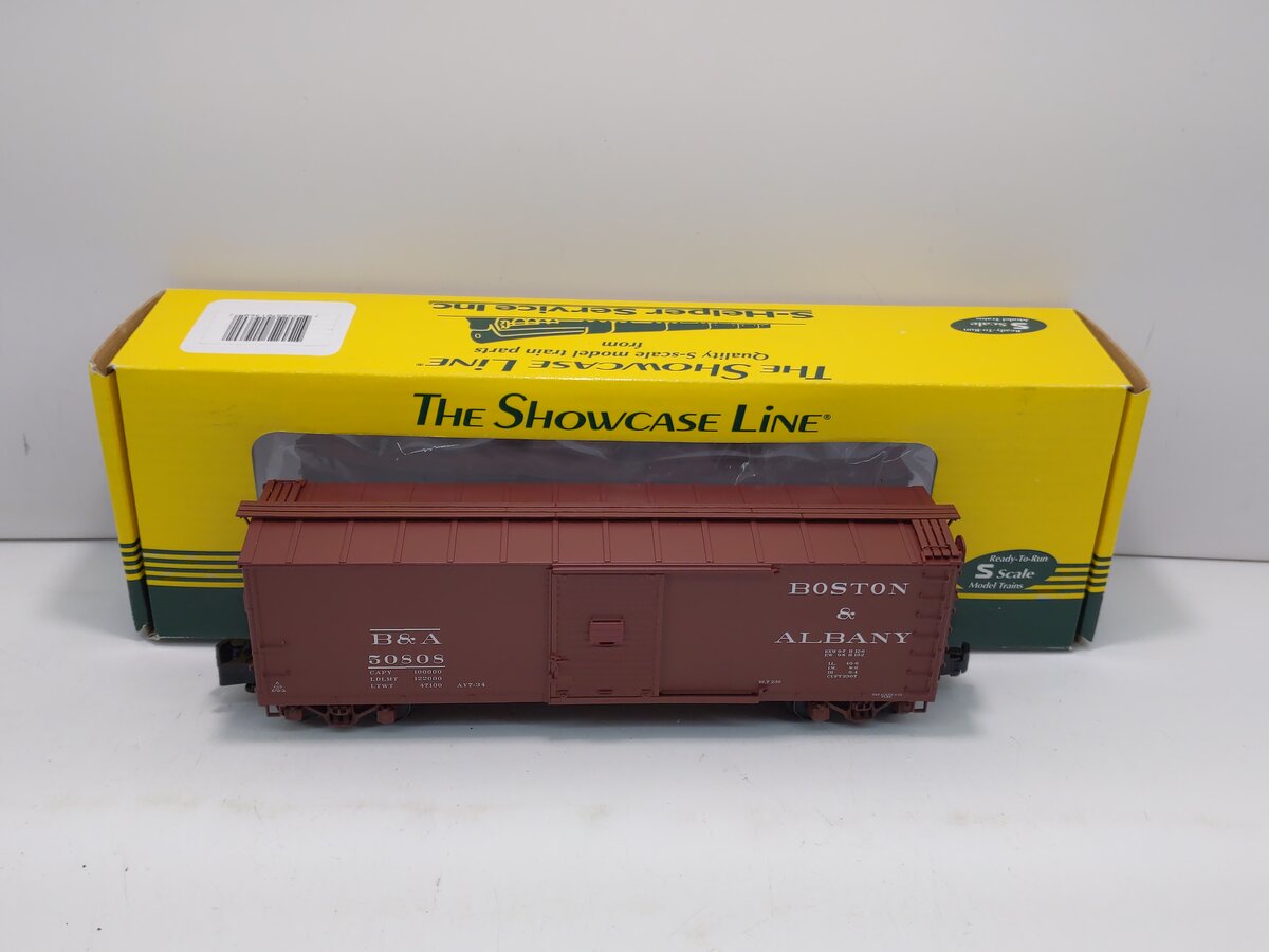 S-Helper 01960 Boston & Albany Boxcar #50808 EX/Box