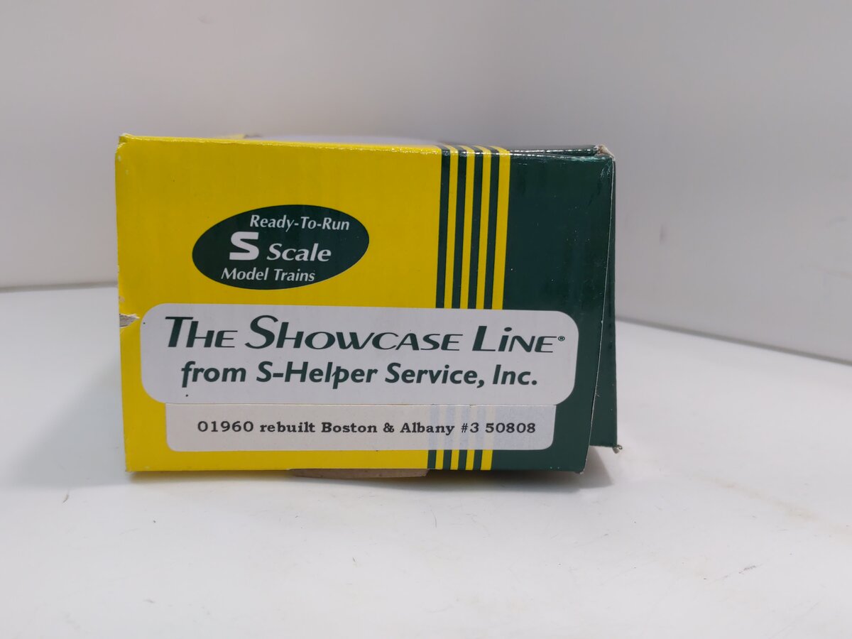 S-Helper 01960 Boston & Albany Boxcar #50808 EX/Box