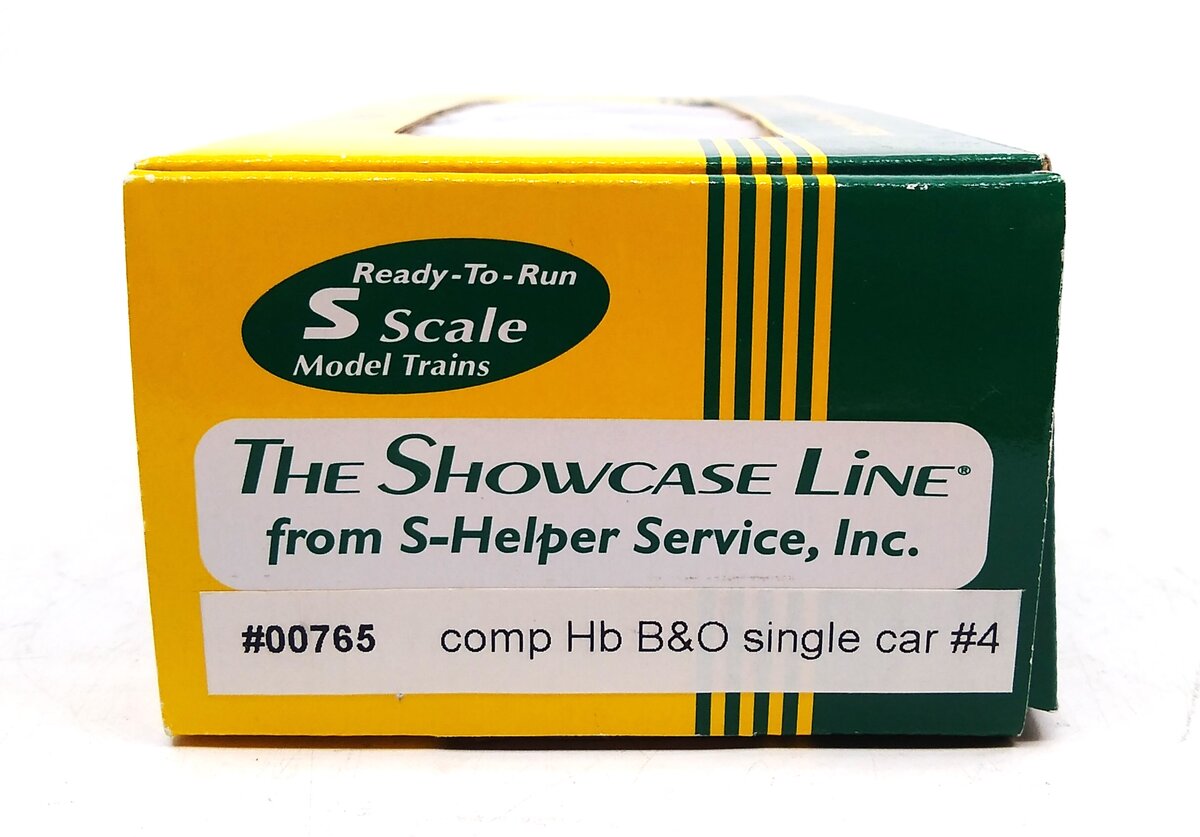 S-Helper 00765 B&O 2-Bay Hopper Freight Car #31714 LN/Box