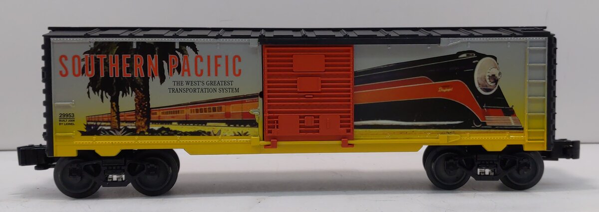 Lionel 6-29953 O Gauge Southern Pacific Railroad Art Boxcar #4 NIB