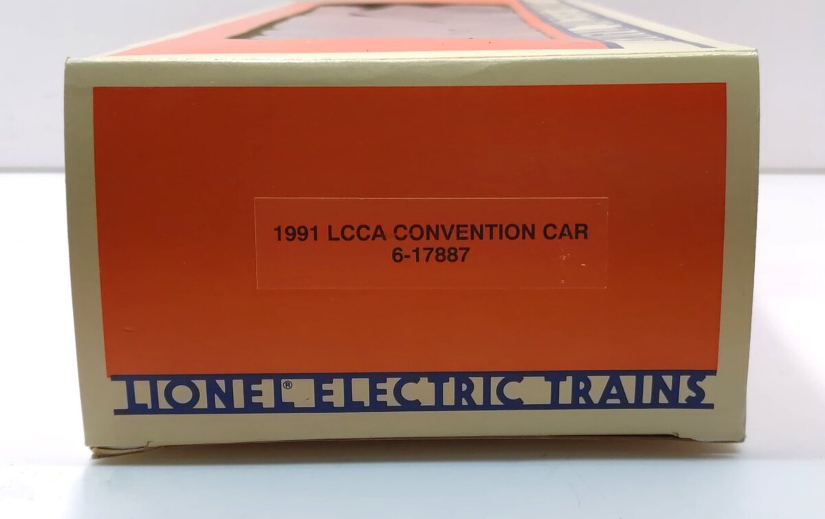 Lionel 6-17887 O Gauge LCCA Conrail Flatcar w/ Armstrong Trailer #17887 LN/Box