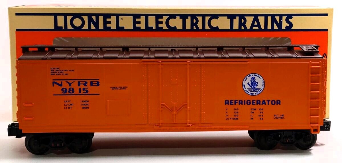 Lionel 6-9815 O Gauge New York Central Standard Refrigerator Car #9815 LN/Box