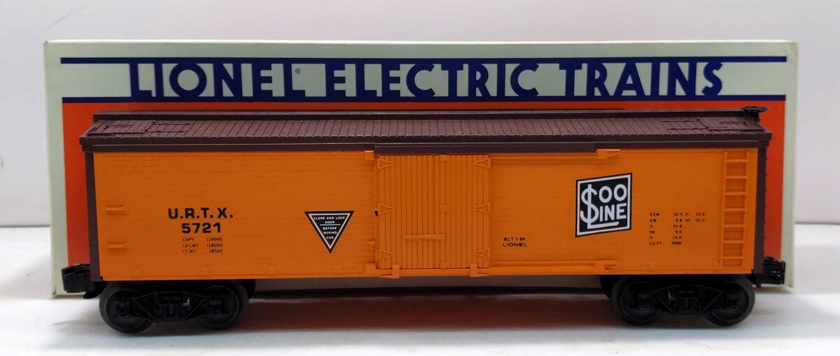 Lionel 6-5721 O Gauge SOO Line Woodside Reefer Car LN/Box