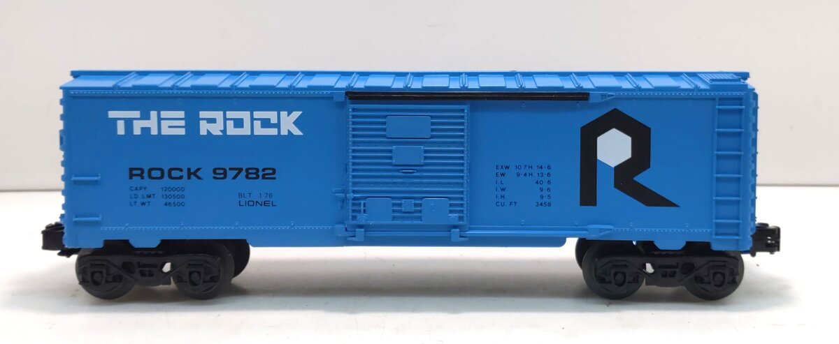 Lionel 6-9782 O Gauge The Rock Boxcar LN/Box