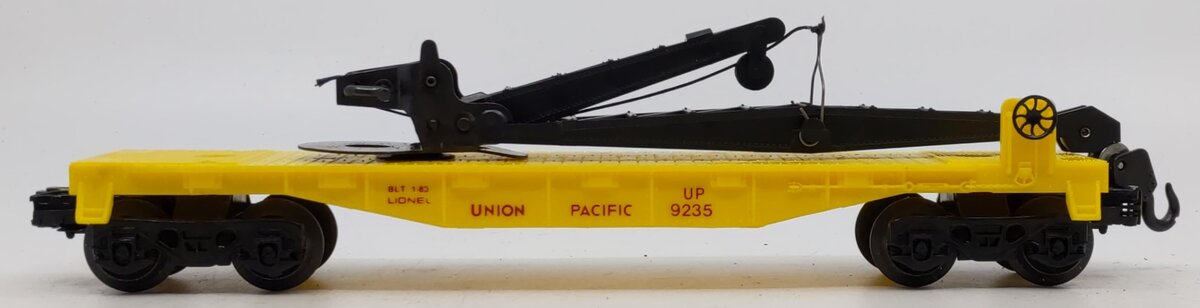 Lionel 6-9235 O Gauge Union Pacific Derrick Car LN/Box