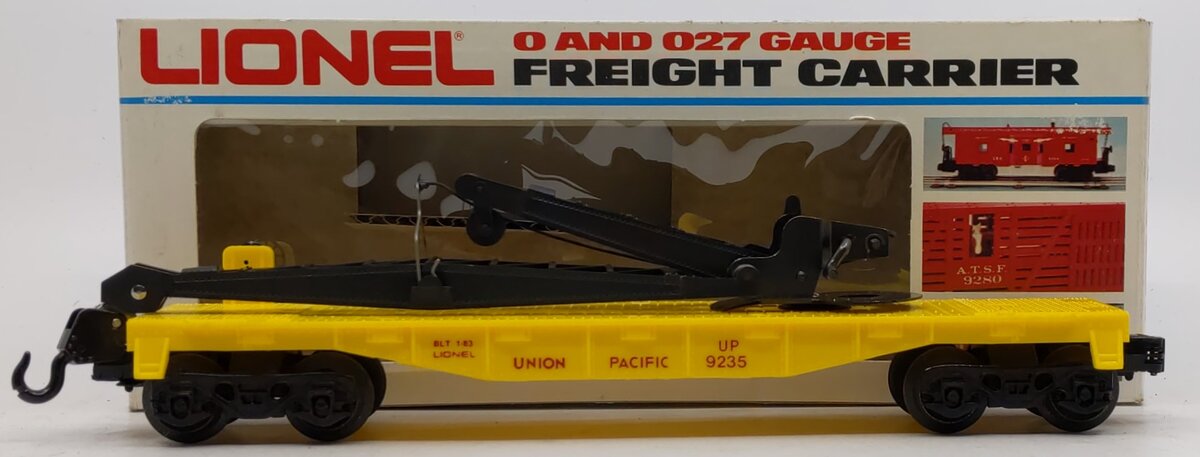 Lionel 6-9235 O Gauge Union Pacific Derrick Car EX/Box
