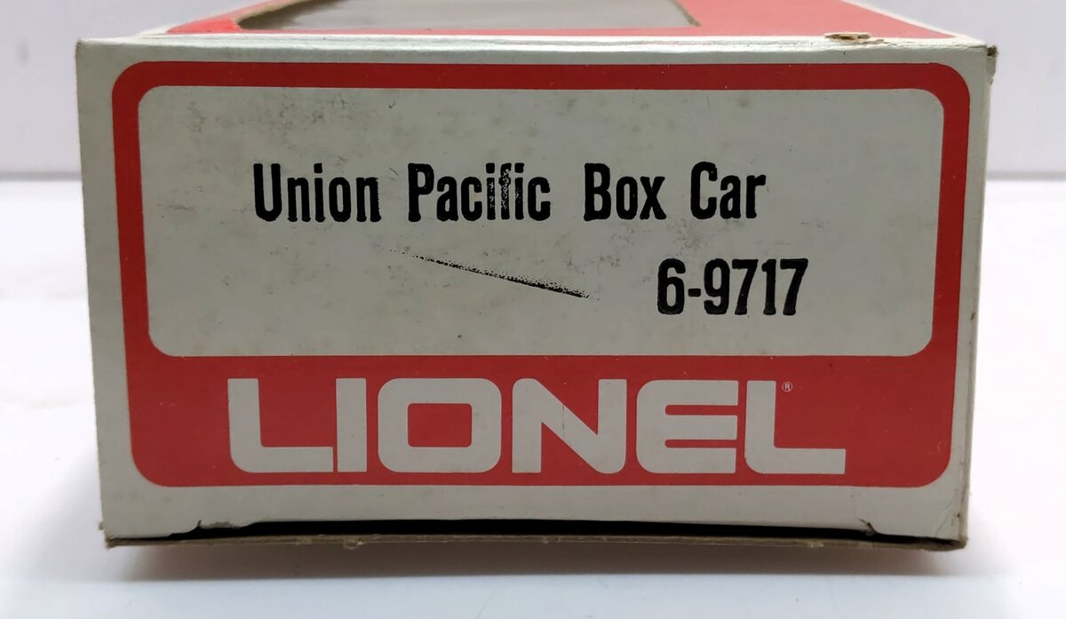 Lionel 6-9717 O Gauge Union Pacific Boxcar #9717 LN/Box