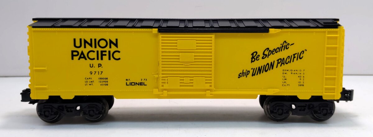 Lionel 6-9717 O Gauge Union Pacific Boxcar #9717 LN/Box