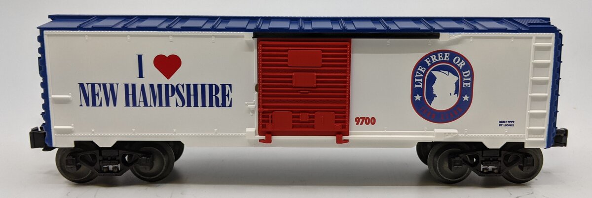 Lionel 6-19970 O Gauge I Love New Hampshire Boxcar #9700 LN/Box