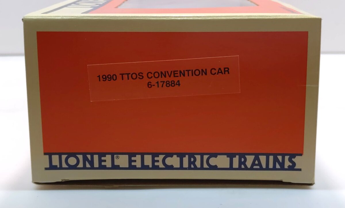 Lionel 6-17884 O 1990 TTOS Convention Columbus & Dayton Terminal Company Box Car EX/Box