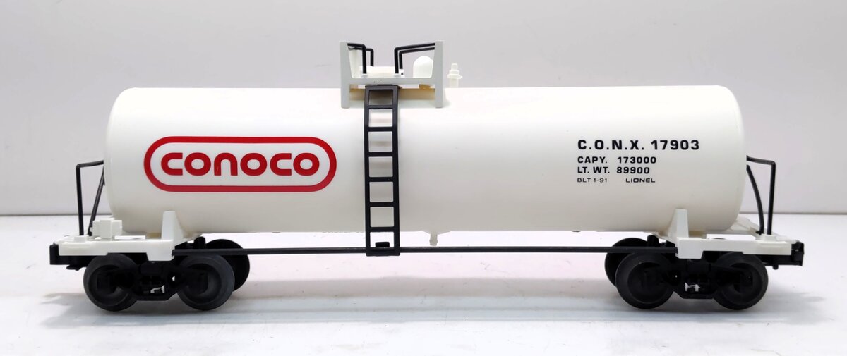 Lionel 6-17903 O Gauge Conoco Unibody Tank Car LN/Box