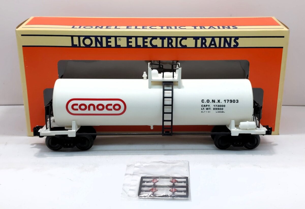 Lionel 6-17903 O Gauge Conoco Unibody Tank Car LN/Box