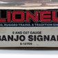 Lionel 6-12709 O Operating Banjo Signal