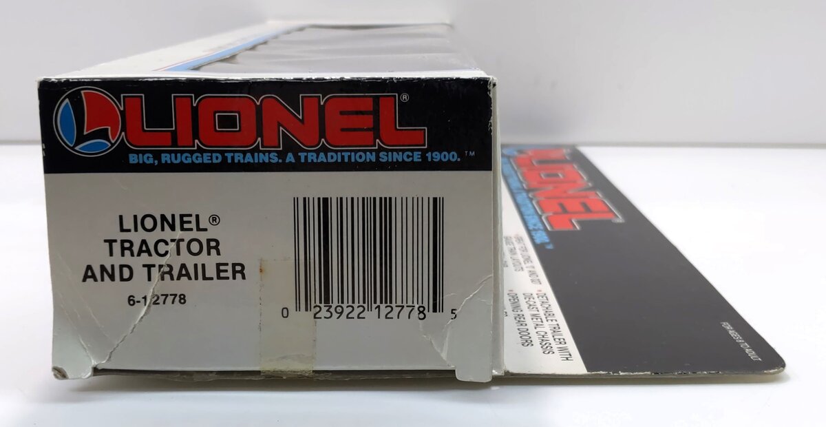 Lionel 6-12778 O Conrail Tractor & Trailer Truck NIB