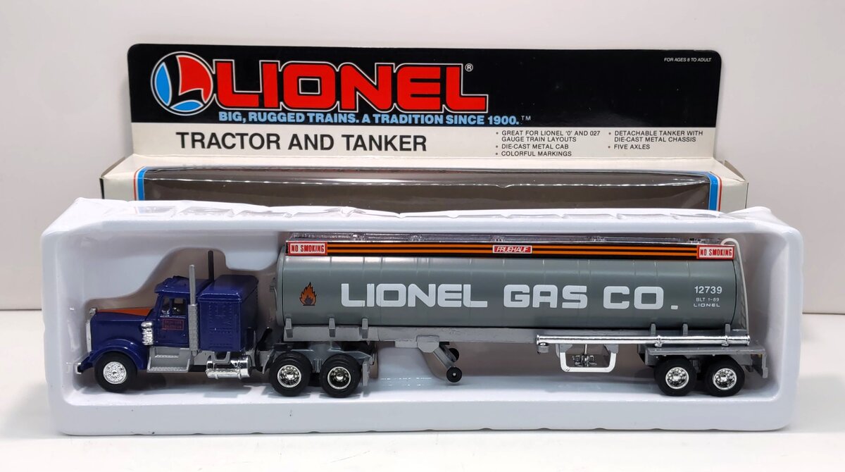 Lionel 6-12739 O / O27 Gauge Lionel Gas Company Tractor Trailer Truck LN/Box