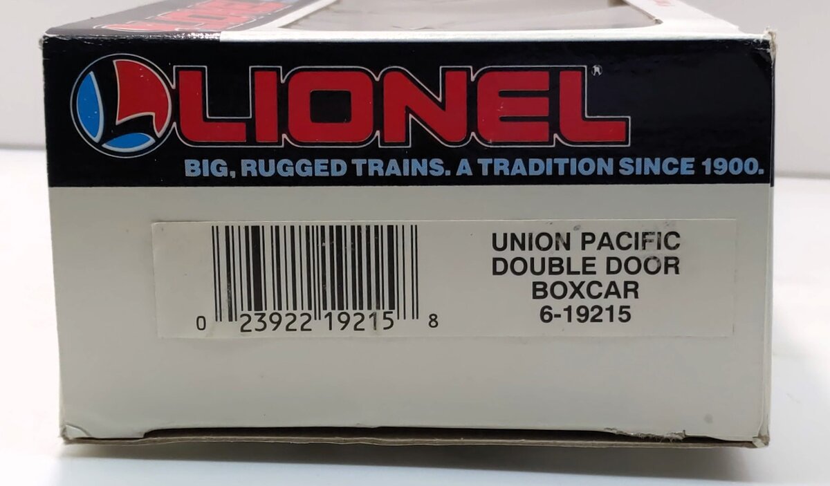Lionel 6-19215 O Gauge Union Pacific Double Door Boxcar #19215 LN/Box