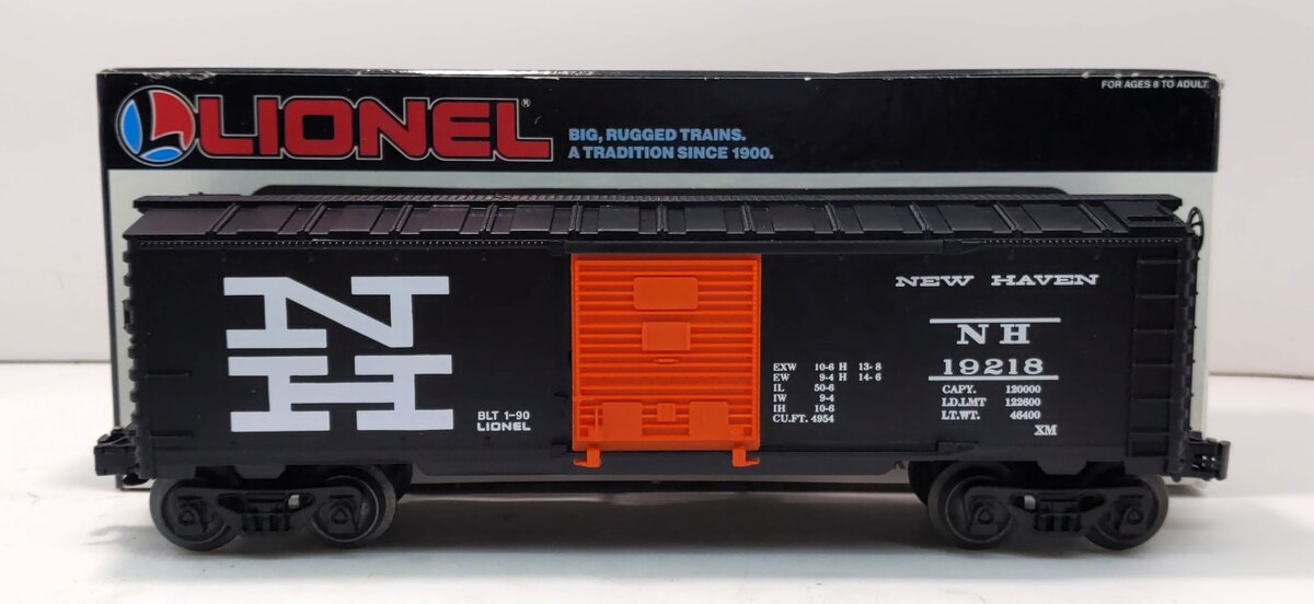 Lionel 6-19218 O Gauge New Haven Boxcar #19218 EX/Box