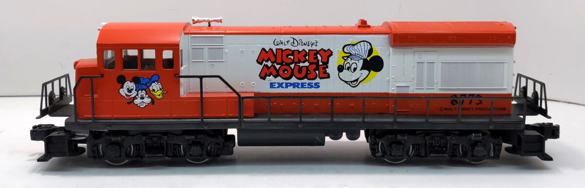 Lionel 6-8773 O Gauge Mickey Mouse U36B Diesel Locomotive #8773 VG/Box