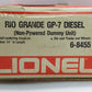 Lionel 6-8455 O Gauge Rio Grande GP-7 Dummy Diesel Locomotive #8455 EX/Box