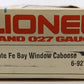 Lionel 6-9274 O Gauge Santa Fe Bay Window Caboose LN/Box