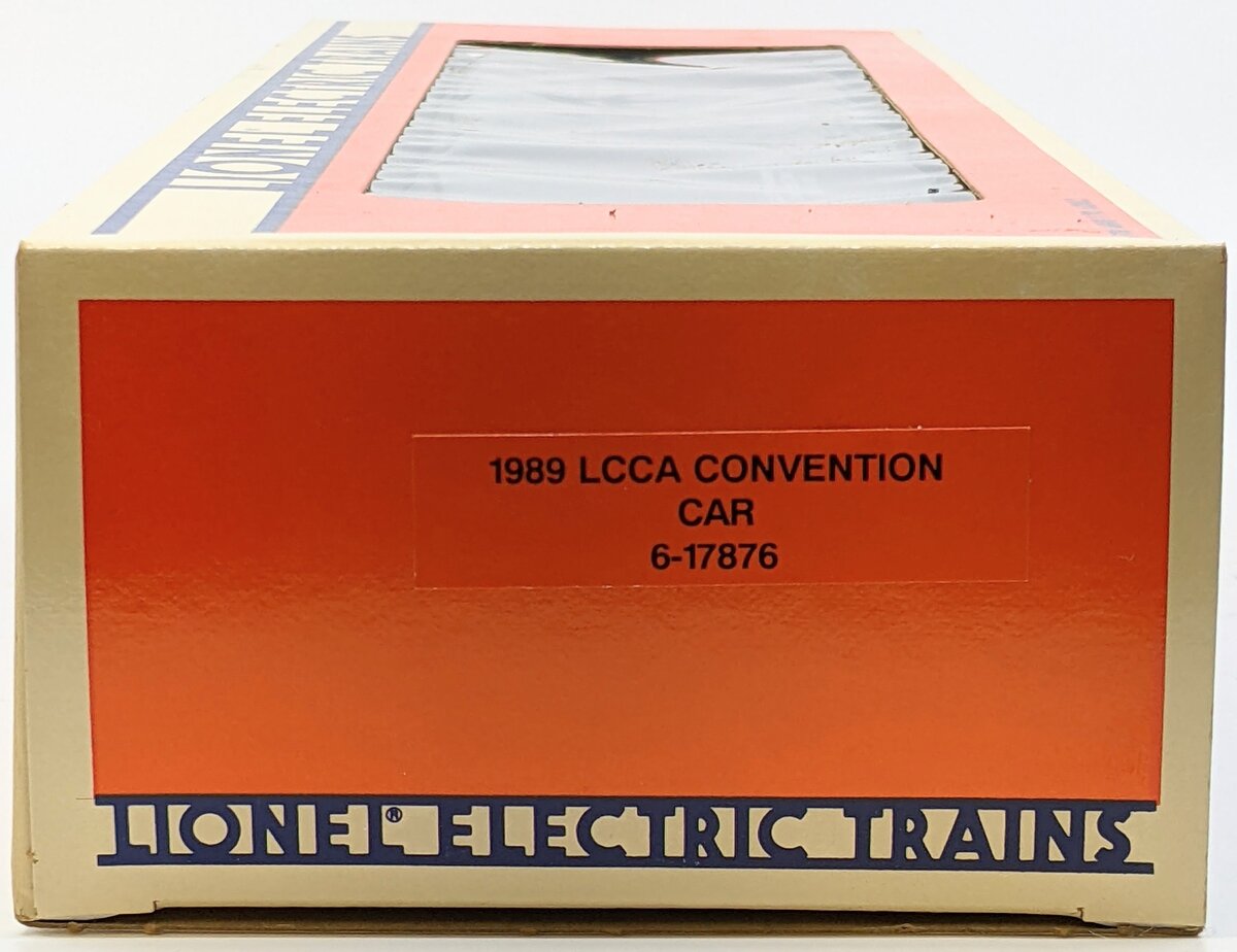 Lionel 6-17876 O Gauge LCCA 1989 Columbia, Newberry & Laurens Convention Box Car LN/Box