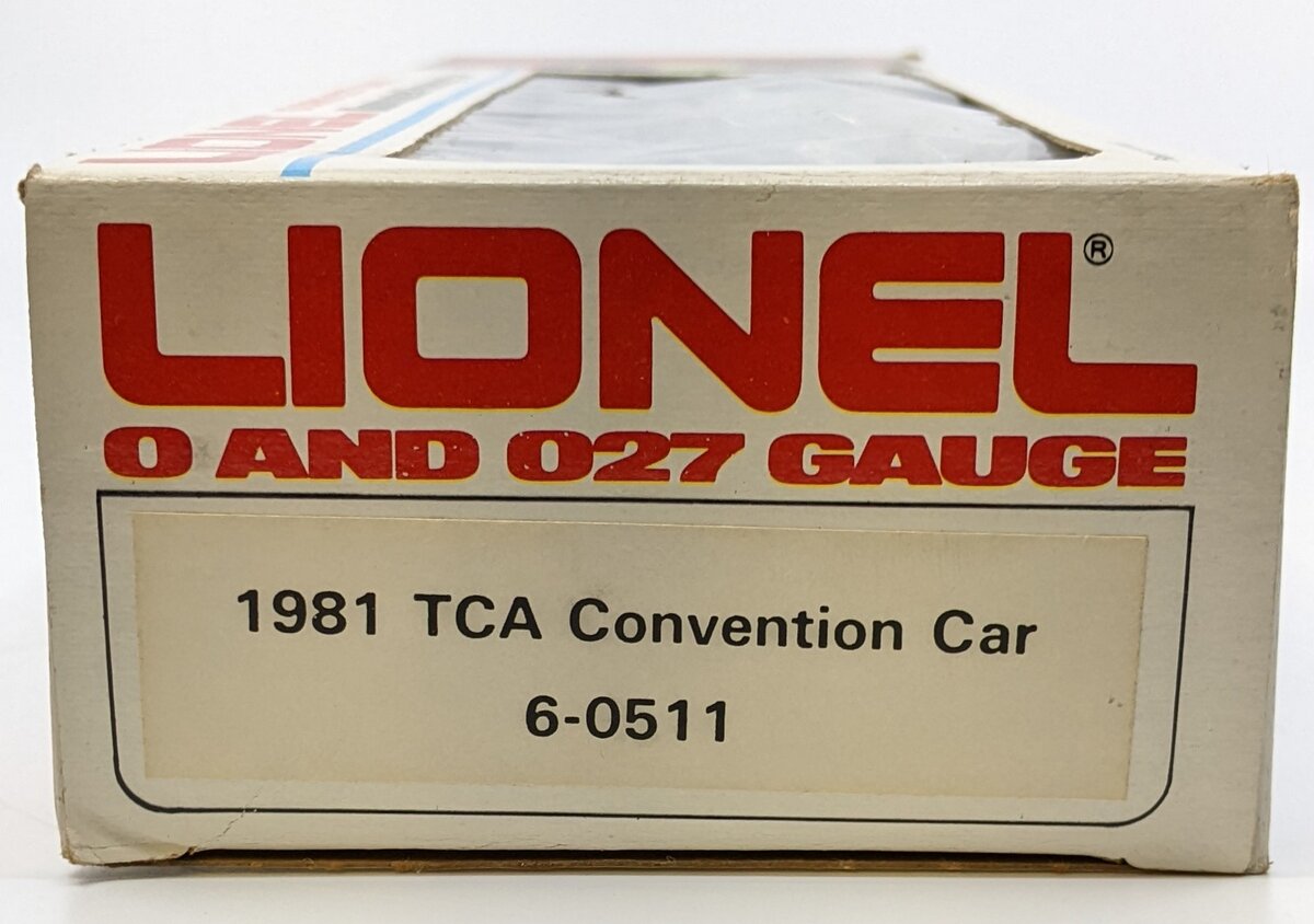 Lionel 6-0511 O Gauge TCA 1981 The Gateway To The West 