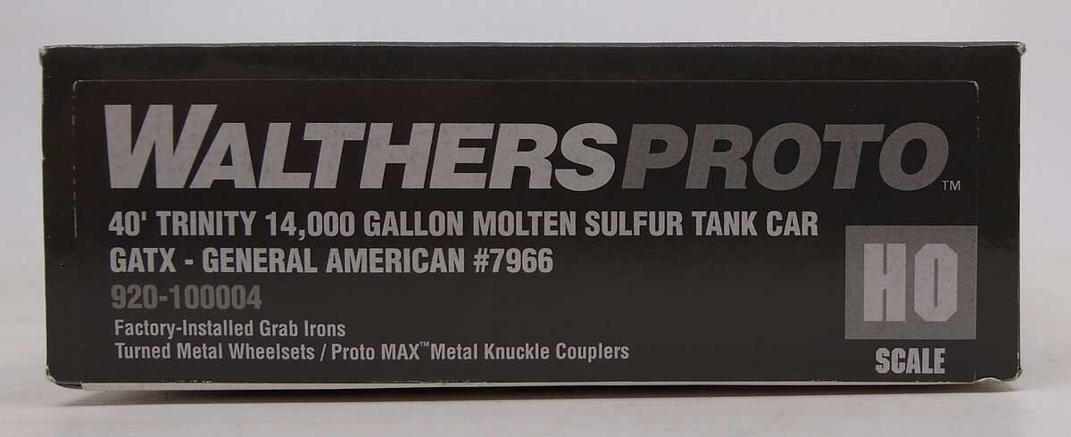 Walthers 920-100004 HO GATX Proto 40ft 14K Tank Car #7966