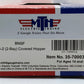 MTH 35-70003A S Gauge BNSF PS-2 2-Bay Covered Hopper #405625 EX/Box