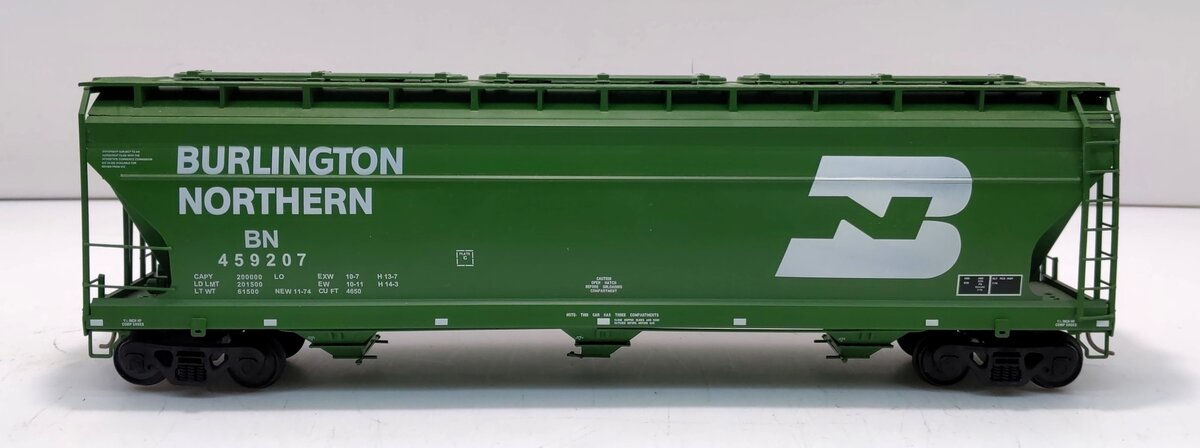 Des Plaines Hobbies SSA2202.1 S Burlington Northern 3-Bay ACF Hopper #459207 VG/Box