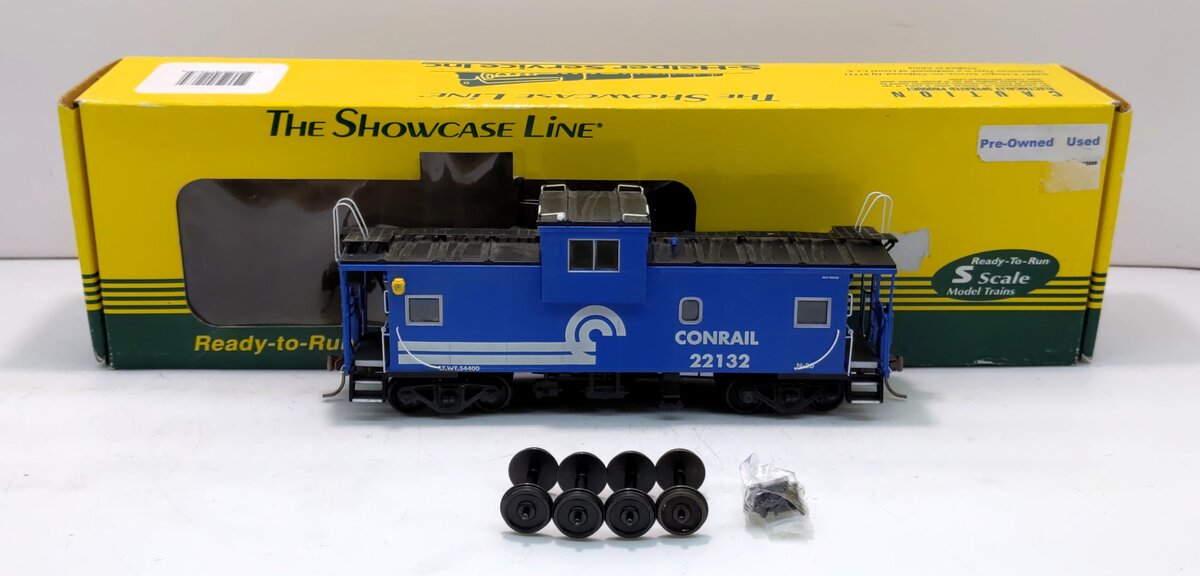 S-Helper Service 00229 S Gauge Conrail N-20 Caboose #22132 VG/Box