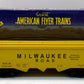 American Flyer 6-48630 S Gauge Milwaukee Road 3-Bay Covered Hopper