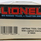 Lionel 6-19655 O Gauge Amtrak Tool Car with Lighted Interior LN/Box