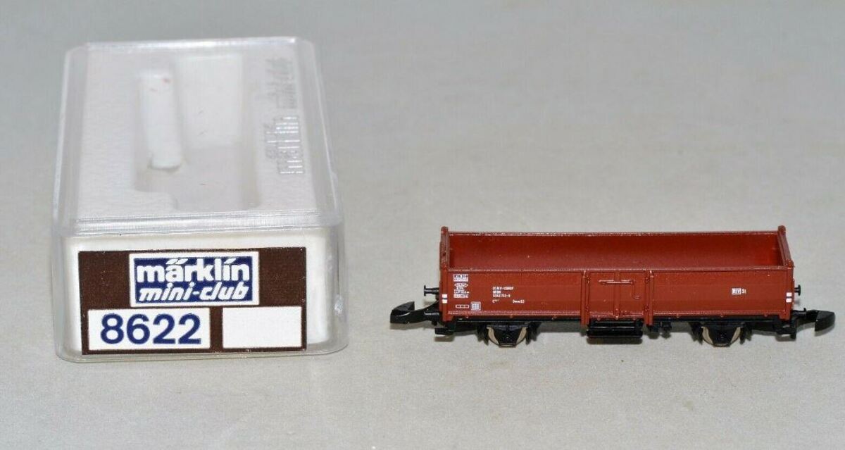 Marklin 8622 Z German Federal Railroad DB Type E 037 Gondola