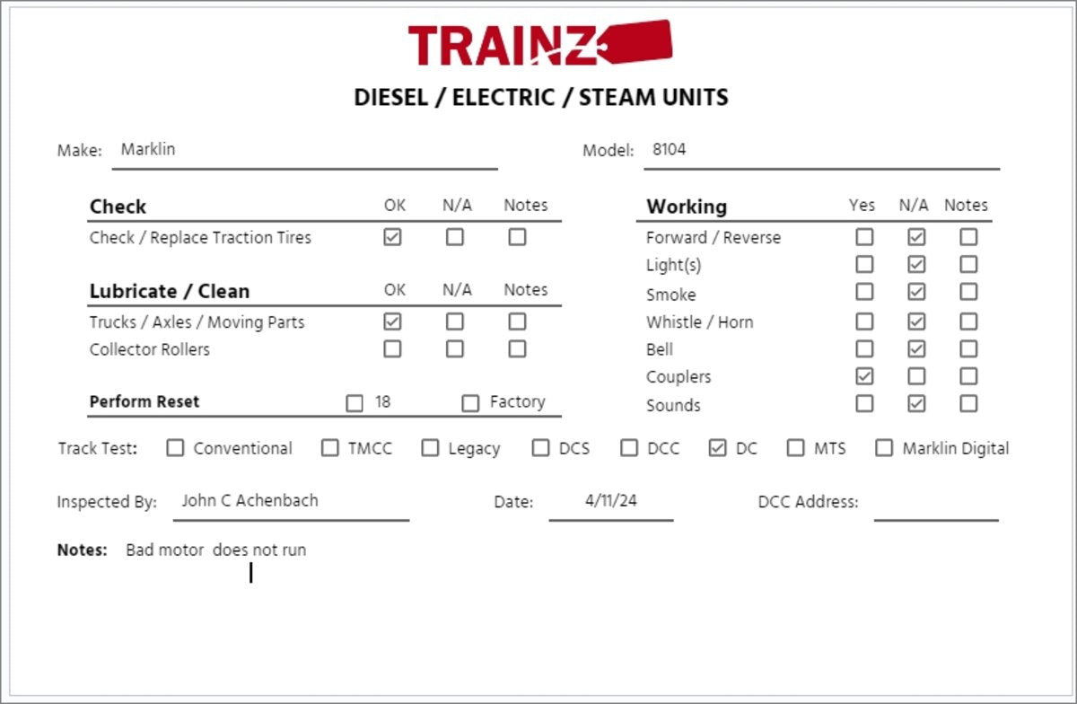 Marklin 8104 Mini-Club Z Gauge Steam Passenger Train Set EX/Box