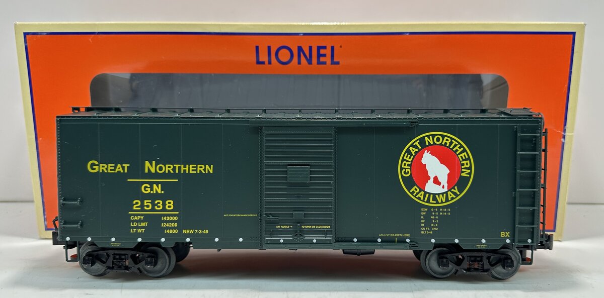 Lionel 6-83564 O Gauge Great Northern Express PS-1 Boxcar #2538 LN/Box