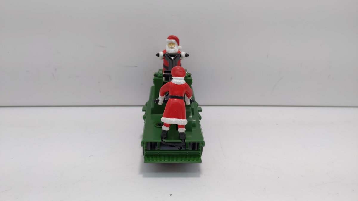 Lionel 6-18403 O Gauge Operating Santa Hand Car - Green LN/Box