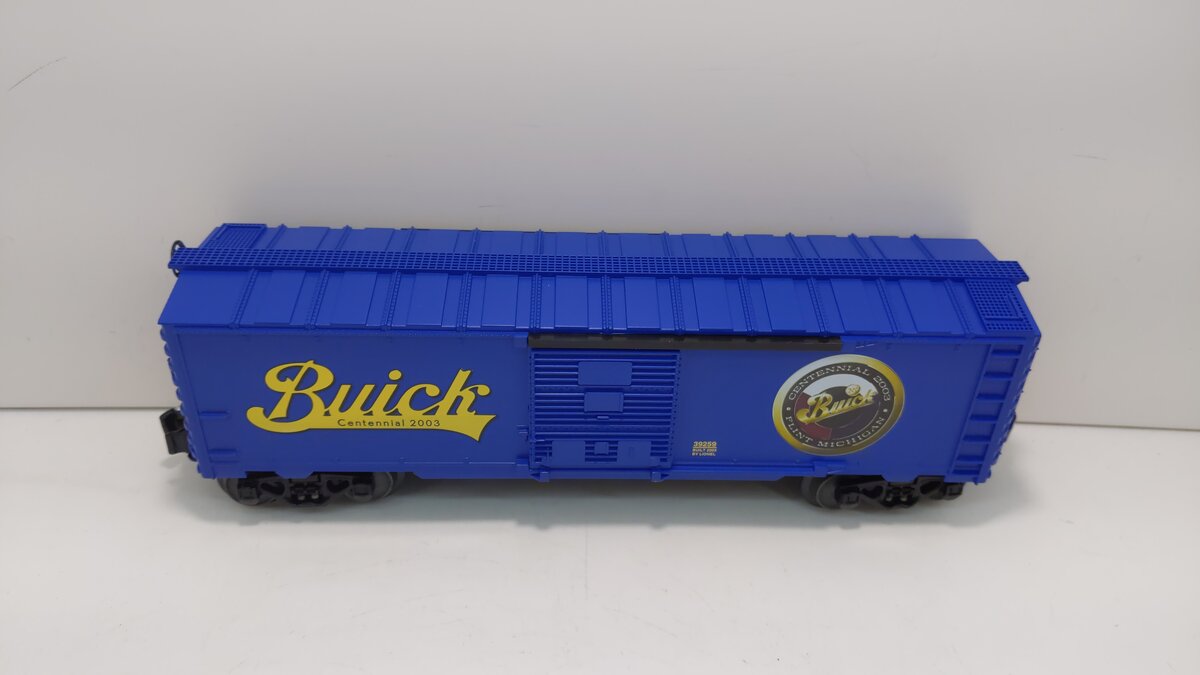 Lionel 6-39259 O Gauge Buick Centennial Boxcar