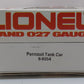 Lionel 6-9354 Pennzoil Chrome Plated Single Dome Tank Car LN/Box
