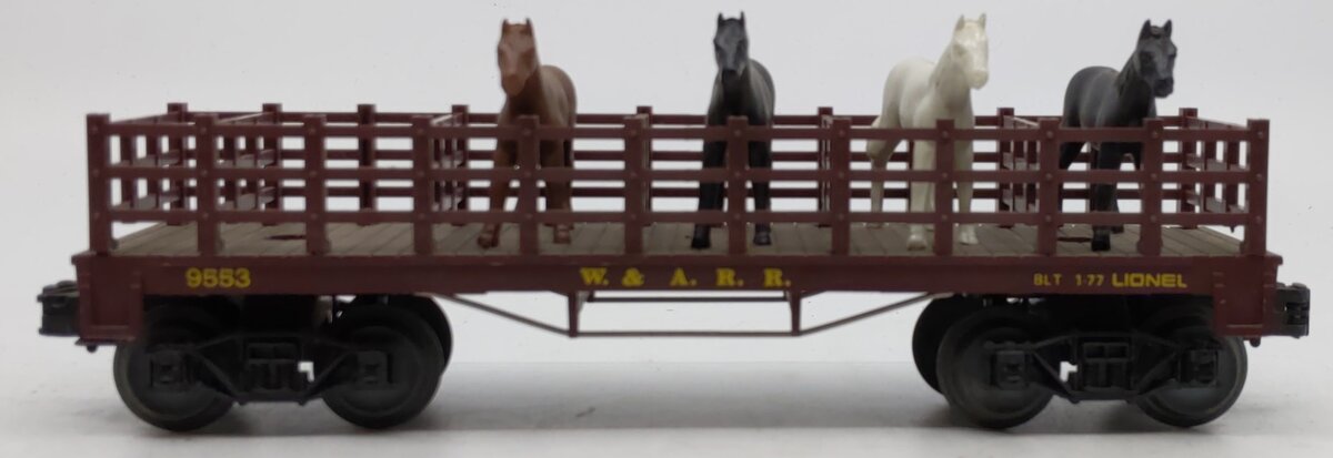 Lionel 6-9553 O Gauge Western & Atlantic Horse Car LN/Box