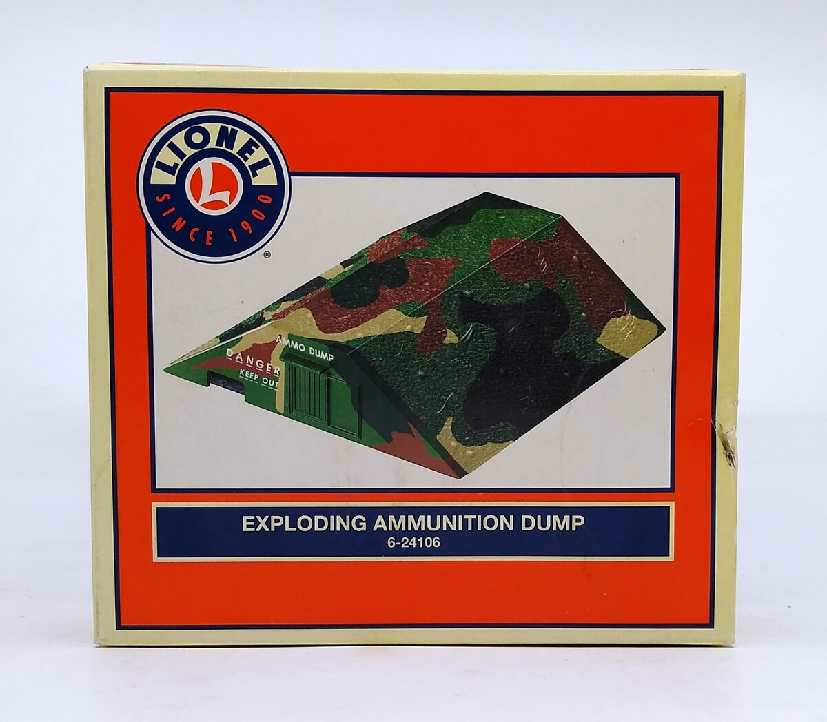 Lionel 6-24106 O Scale Exploding Ammunition Dump Kit LN/Box