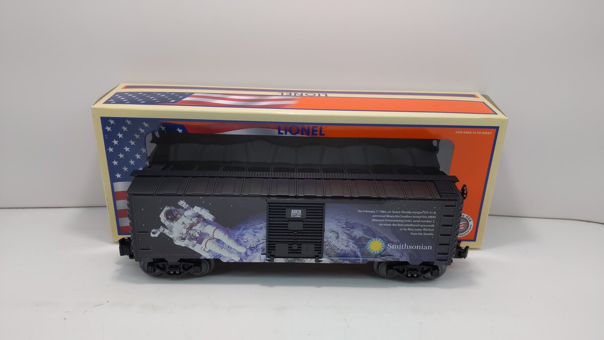Lionel 6-82878 O Gauge Smithsonian Space Boxcar